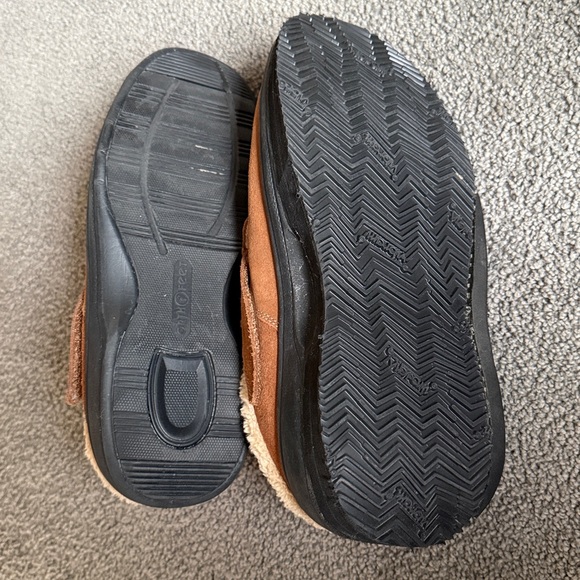 OrthoFeet Suede Slip-On Shoe W/~1” LIFT ON LEFT ONLY-Custom Vibram! Men’s Size 8 main image 4